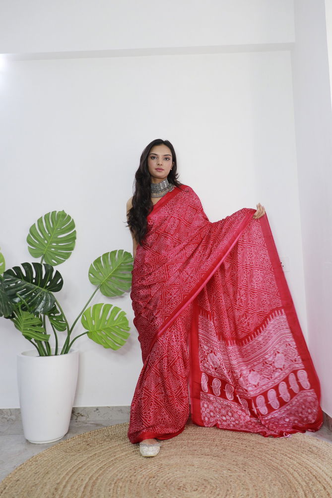 KGM Bandhani Patola Mix Printed Non Catalog Sarees